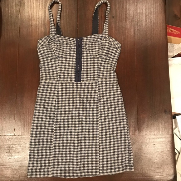 Free People Tops - Free People gingham sweetheart neckline tank